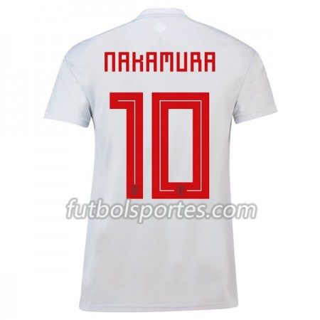 Camisetas Japón Nakamura 10 Segunda Equipacion Mundial 2018